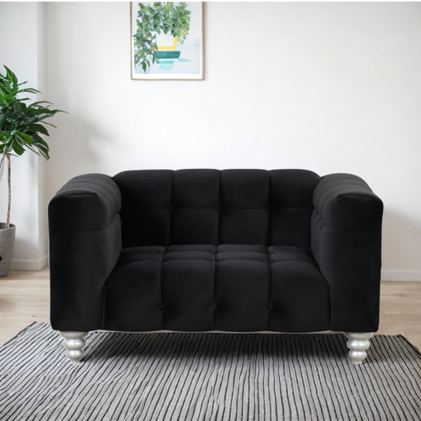 Rosdorf Park Kaleta 42'' Wide Tufted Sofa Chair & Reviews Wayfair
